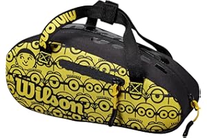 Wilson Sac de Tennis Minions Mini, Jaune/Noir, WR8013901001