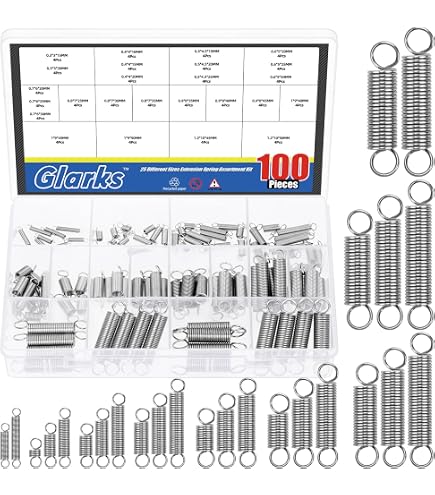 Lot De 29 Ressorts De Compression - Assortiment Tailles S Et L - Marque Toolzone - Neuf Dans Son Emballage