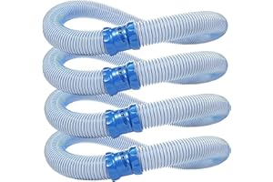 HANOXE Pool Systems R0527700 Kit de remplacement de tuyau de 1 mètre, compatible avec Zodiac X7 T3, T5, Mx6 Mx8, tuyau de nettoyage pour piscine, 4 pièces
