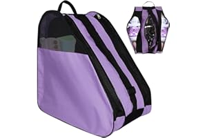 ADERTOS Roller Skate Bag, Unisex Ice Skate Bag