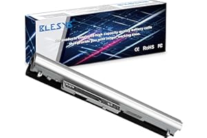 BLESYS 4400mAh 728460-001 LA04 Batería para HP Pavilion 248 G1 350 G1 350 G2 14-N 15-N 728461-001 HSTNN-UB5M HSTNN-UB5N HSTNN-YB5M LA04041 TPN-Q129 TPN-Q130 TPN-Q132 Computadora portátil 14.8V Plata