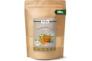 Biojoy Fenogreco en polvo BIO (500 g), Semillas de Fenogreco molidas, especia sin aditivos