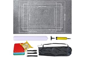 Celawork Puzzle Mat for Puzzles, Jigsaw Rolls, with up to 1500, 2000, 3000 Puzzle Pieces, Puzzle Pad, Puzzle Mat, Practical Accessories for Storage of Puzzles (Grey, for 1500 Pieces)