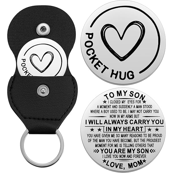 Don't Do Stupid Shit Pocket Hug Token - Keychain Gift For Teens From Parents