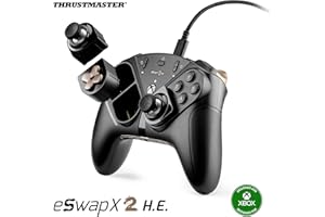 Thrustmaster ESWAP X2 H.E – Gamepad Modular para Juegos de E-sports con Mini-Sticks Anti-Deriva H.E.A.R.T. (Hall Effect) – Compatible con Xbox Series X|S, Xbox One y PC
