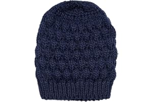 styleBREAKER Cappello da Donna Lavorato a Maglia con Motivo a Bolle, Inverno Normale, Cappello Lavorato a Maglia Modello Lampone 04024193