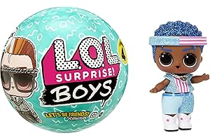 L.O.L. SURPRISE! LOL Surprise Boys - Lalka Chłopca z 7 Niespodziankami - Zabawny Efekt Zmiany Koloru i Modne Dodatki - LOL Surprise Boys Seria 4 - Kolekcjonerskie Lalki Dla Chłopców i Dziewczynek w Wieku 3+