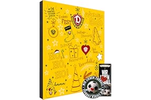 Riegelein Fußball Adventskalender Dynamo Dresden mit 25 Schokoladentalern + Gimmick, 1er Pack (1 x 200 g)