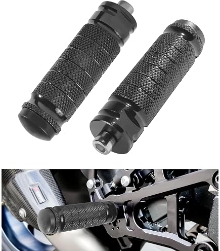 xitomer Pedane per moto e kit di abbassamento di controllo adatto per DL1000 / V-Strom 1000 2002-2021, DL650 / V-Strom 650 2004 2005 2006 2007-2021 piastre di abbassamento poggiapiedi
