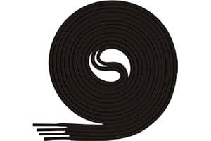 Lenzen 2 Paia Lacci per Scarpe Eleganti I Stringhe Rotonde e Sottili