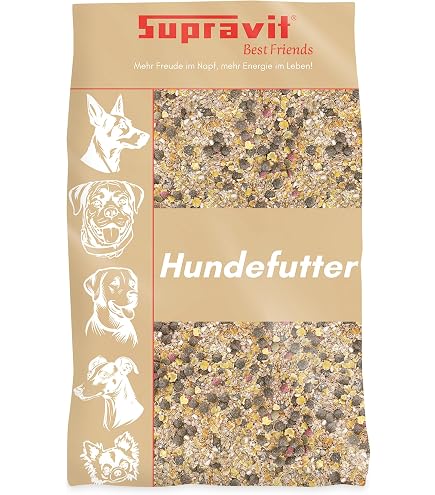 Supravit Hundefutter trocken Getreidefrei 15kg | Lamm und Kartoffeln | hohe  Vertrglichkeit | Gute Akzeptanz | Trockenfutter Hund ohne Getreide | ideal  fr Sensitive Hunde mit hohem Fleischanteil : Amazon.de: Haustier