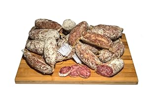 Salamini bergamaschi nostrani stagionati Cascina Pizzocchero confezione da 1 Kg ca