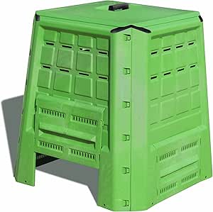 Compostiera Bio Composter Art Plast BC380 - Verde, In Polipropilene Resistente Per Giardino - Foto 11