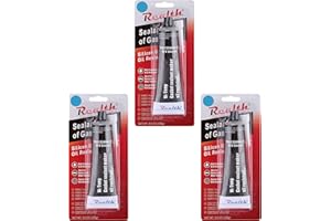 Realth Silicone Gasket Joint Maker 3 Pièce Haute température RTV 3,53 onces Bleu Ultra résistant à l'huile Joint de Bride Haute résistance pour la réparation de Motos Automobiles (SG313)