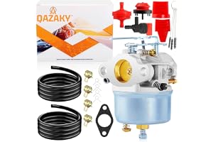 QAZAKY 632113 förgasare kompatibel med Tecumseh 632113A HS40 HSSK40 snöslunga Toro 38010 38015 38250 snöslunga 421 521 4HP 5H