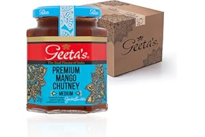 GEETA'S Geeta Premium Mango Chutney (320g) - Packung mit 6