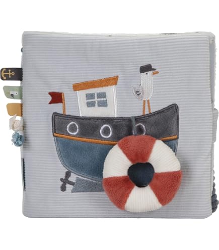 Little Dutch Stoff Spieluhr Boot - Sailors Bay - Beruhigende Melodie Für Babys
