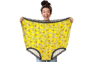 FreeNFond Granny Panties Funny Gag Gifts for Adult Women Men Wedding Party Bride Big Mama Undies Prank Giant Mormon Underwear