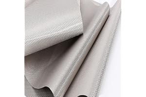 KSQP Tissu Anti Ondes électromagnétiques Anti-rayonnement Faraday Tissu EMF RFID Cuivre Nickel Faraday, Anti-rayonnement Cage de Faraday Maison, Ordinateur,silver-4m