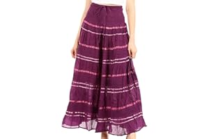 Sakkas Jupe Dentelle et Ruban Paysanne Bohémienne