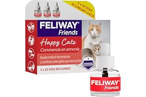 Feliway Friends Ricarica, 48 ml, 3 pezzi