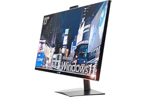 SIMPLETEK PC All in One Display 27" 2K Core i7 Fino 3.60GHz Windows 11 Nvidia GT730 4GB | 16GB RAM 960GB SSD | WiFi BT HDMI Webcam 1080p | Gaming AiO Computer Fisso Grafica Video Editing