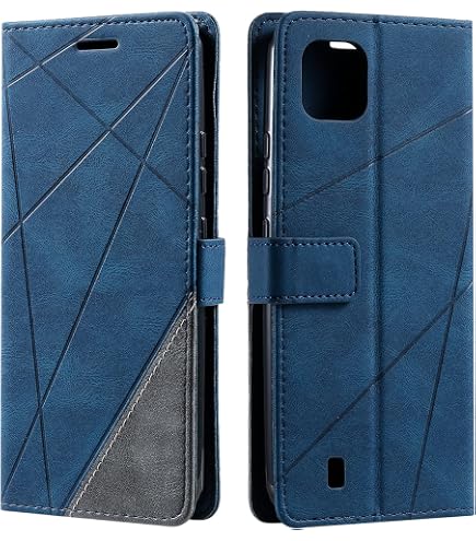 Realme C11 2021/C20 Smart Magnetic fliptok sötétzöld