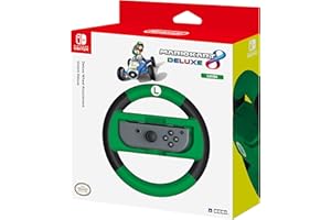 Hori Volante Joy-Con Mario Kart 8 Deluxe (Versione Luigi) - Ufficiale Nintendo - Nintendo Switch