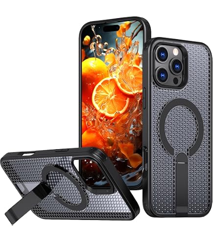 Wärmeableitende IPhone Hülle Mit Belüftungslöchern – Ultradünn, Kühlend, Für IPhone 16 Pro