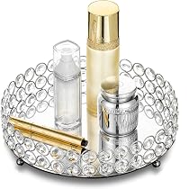Porte-Pinceaux De Maquillage En Cristal - Organisateur Luxe Doré - Multiusage Déco