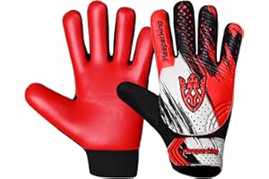 Keeperking Clawxen rękawice bramkarskie, dla chłopców i dziewczynek, rękawice piłkarskie dla chłopców, rozmiar 3-7