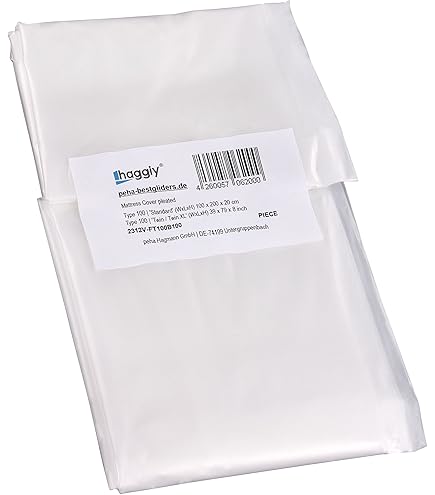 Twin XL Matrastas voor verhuizen en opslag, herbruikbare zware tarp waterdichte matrashoes, matrasbeschermer met rits en 8 sterke handgrepen, 82 inch Lx 152 inch B x 15 D