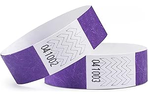 linie zwo ®, Confezione da 100 Braccialetti di identificazione 19 x 254 mm, Lilla