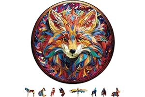 LUMIN TUTU Drewniane puzzle dla dorosłych, drewniane puzzle z drewnianym pudełkiem i drewnianymi puzzlami, 200 szt., jedyna w swoim rodzaju zabawka dla miłośników puzzli i dzieci, idealne do dekoracji