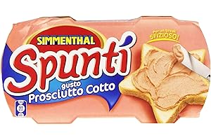 Simmenthal - Spunti', Gusto Prosciutto Cotto - 2 confezioni da 2 pezzi da 84 g [4 pezzi, 336 g]