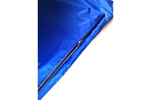 DOGGYZZZ made to measure to your requirements WATERPROOF QUALITY DOG PET bed Spare ZIPPED COVER Heavy Duty Waterproof Dog spare zipped cover ** MADE IN UK ** dog beds, pet beds covers,, easy clean durable strong (blue, measure to your requirements)