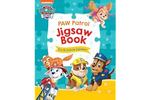 PAW Patrol Jigsaw Book: The perfect gift for fans of PAW Patrol and puzzles. With six illustrated 12-piece jigsaws.