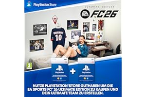 110€ PlayStation Store Guthaben für EA SPORTS FC 26 Ultimate Edition | Österreichisches Konto [Code via Email]