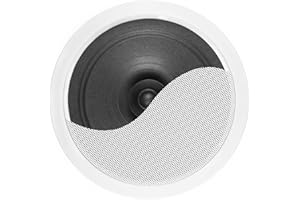 Power Dynamics CSPS6 - Altavoz empotrable de Techo de 40 vatios, 6,5 Pulgadas, 16 ohmios, fácil de Montar, Ideal para restaurantes, Bares, oficinas, Salas de reuniones, gimnasios