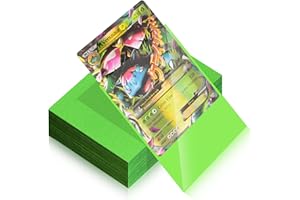 Jinhuaxin 100pcs Standard Soft Card Sleeves, Color Trading Card Sleeves, Clear Protector Sleeve 66 x 91 mm, Color Penny Sleeves, Yugioh, Magic, MTG, The Gathering