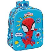 Safta | Iron Man Marvel Double School Pencil Case, Children's School Pencil Case with Two Compartments and Zippers, Side Hand