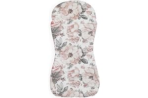 OLO BABY Baby Infant Car Seat Pushchair Insert Liner Universal (vintage roses)