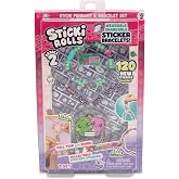 Sky Castle Sticki Rolls Sticki Kolye Ucu, Giyilebilir ve Paylaşılabilir &Ccedil;ıkartma Bileklik, 120 Mini &Ccedil;ıkartma, &Ccedil;eşitli renkler