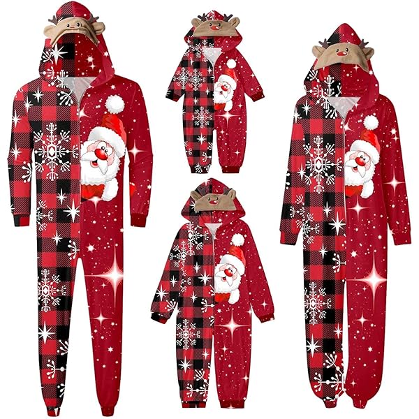 Pyjama De Noël Famille, Ensemble Pyjama Noel Famille Arbre De Noël 26 Lettres Impirmé Pajamas De Familles Set Rouge Arbre De Noël Nouvelle Année Commémoration Papa Mère Enfant Bébé A