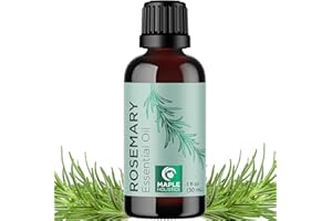 MAPLE HOLISTICS Pure Rosemary Essential Oil for Hair - Rosemary Oil for Hair Skin and Nails - Aromatherapy Oils Rosemary Essential Oil for Diffuser and Humidifier Rosemary Hair Oil for Dry Scalp Care and Skin Care