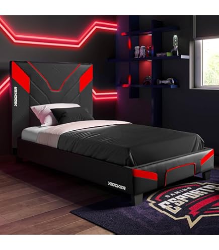 X-Rocker Cerberus Gaming Bed 90 Cm Single Bed Wooden Burkina Faso