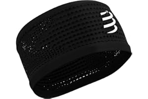 COMPRESSPORT - Bandeau Running - Thin OU Headband on/Off Anti-Transpiration| Fibres Utra-Douces au Séchage Rapide - Confort Maximal - Multisport