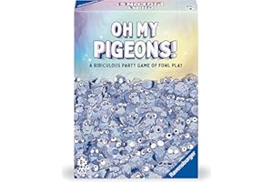 Ravensburger Oh My Pigeons - Fun Game Night and Party Board Game for Families, Adults and Kids Age 8 Years Up - 2 to 5 Players