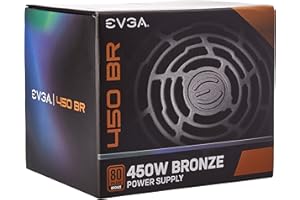 EVGA 450 BR, 80+ BRONZE 450W, Alimentatore 100-BR-0450-K2