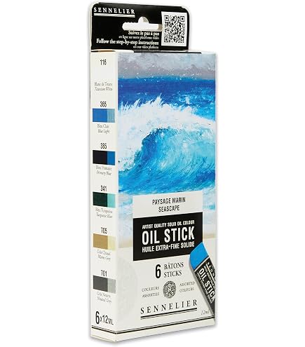 Sennelier Ölfarbstift Ockergelb – 38 Ml, Für Spontanes Malen Direkt Auf Leinwand & Papier